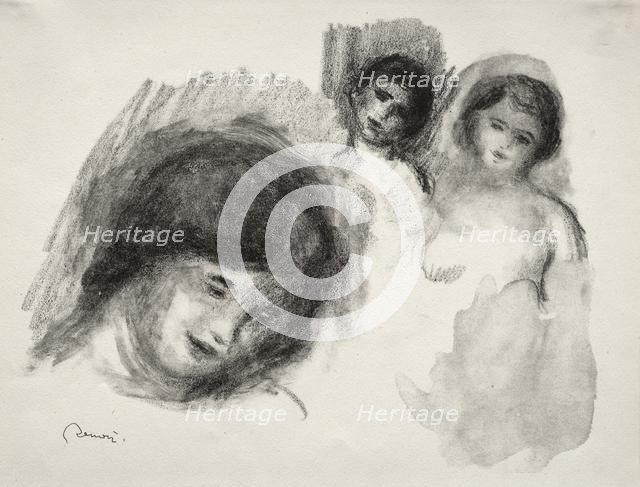 La Pierre au trois croquis. Creator: Pierre-Auguste Renoir (French, 1841-1919).
