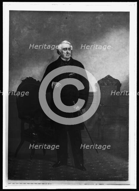 William Corcoran, full-length portrait, c.between 1900 and 1912. Creator: Charles Loring Elliott.