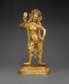 Tantric Enlightened Being (Vajrayogini) Queen of Bliss (Dechen Gyalmo), 18th century. Creator: Unknown.
