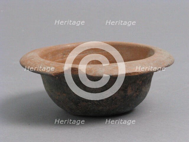 Bowl, Coptic, 4th-7th century. Creator: Unknown.