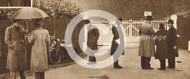 'At the Gates, Fort Belvedere', 1936 (1937). Creator: Unknown.