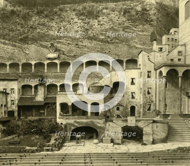 'Faust Town' in the Felsenreitschule, Salzburg, Austria, c1935.  Creator: Unknown.