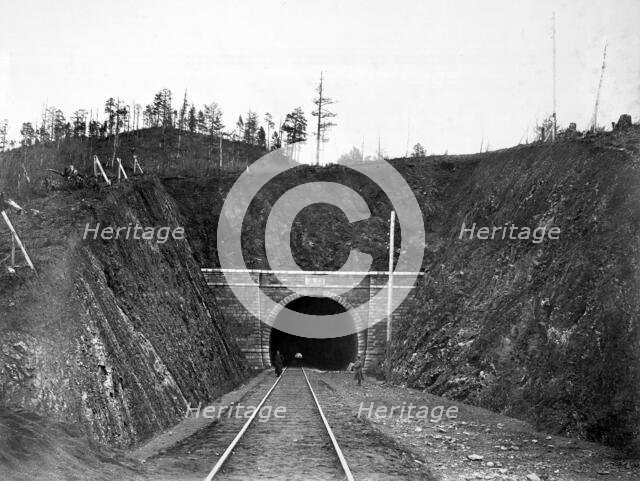 Tunnel Number 12 at Verst 36 with a Length of 365 Sazhens, 1900-1904. Creator: Unknown.