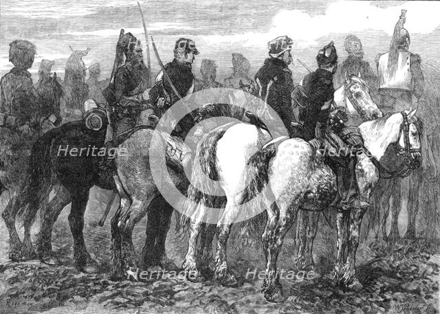 A squadron of cavalry of General Chanzy's army, 1871. Creator: William James Palmer.