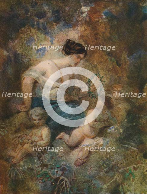 'An Allegory', c1869-1892, (1906). Creator: Jules Lessore.