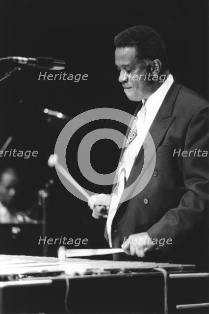 Bobby Hutcherson, on stage, c1995. Creator: Brian Foskett.