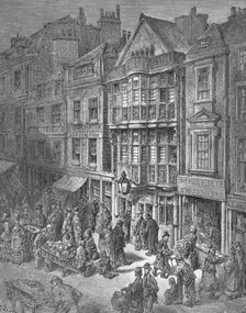 'Bishopsgate Street', 1872. Artist: A Sargent