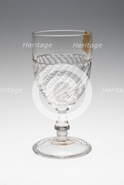 Goblet, England, c. 1800. Creator: Unknown.