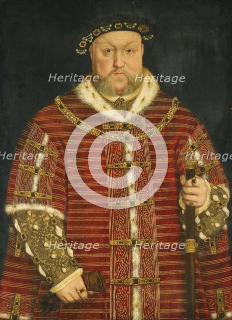 Portrait of King Henry VIII of England.