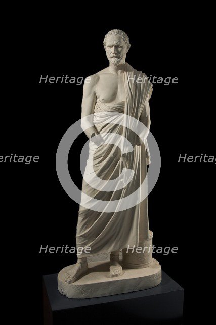 Portrait statue of Demosthenes, 1st-2nd century AD. Artist: Unknown.