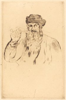 The Smoker (Le fumeur), 1866. Creator: Edouard Manet.