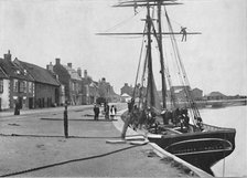 'Wells - The Quay', 1895. Artist: Unknown.