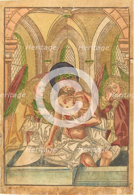 Christ in the Tomb with Two Angels, 1490/1500. Creator: Unknown.