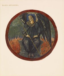 The Flower Book - Black Archangel, 1905.  Creator: Sir Edward Coley Burne-Jones.