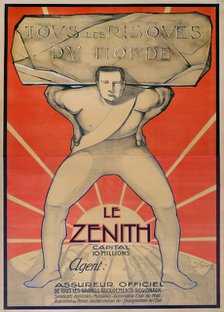 Le Zénith Assurances, 1920. Creator: Gonard, J. (active ca 1920).