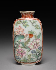 Snuff Bottle with Stopper, 1736-1795. Creator: Unknown.