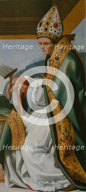 Saint Blaise. Artist: Fernández, Pere (active 1517-1521)