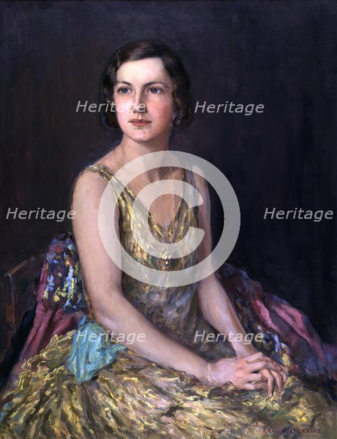 May, daughter of Brigadier General Andrew, CMG., c1925. Creator: Annie Elizabeth Kelly.
