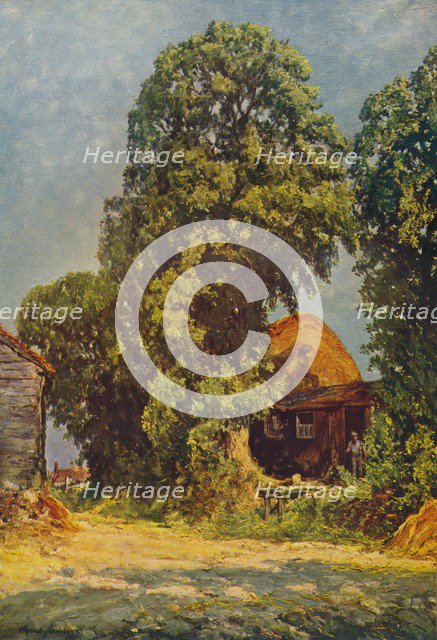 'A Hot Day On The Lower Icknield Way', 1935. Artist: Alexander Jamieson.