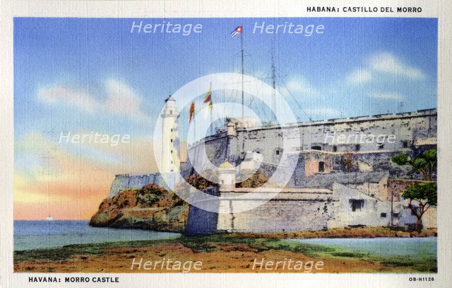 Morro Castle, Havana, Cuba, 1940. Artist: Unknown