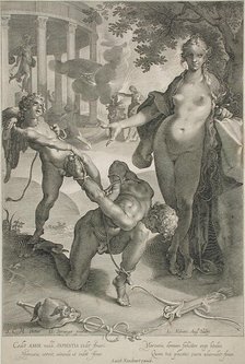 Mercury Conquered by Love, 17th century. Creator: Lucas Kilian.