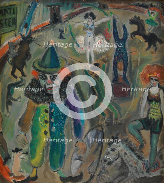 Street scene, 1932. Creator: John Christensen.