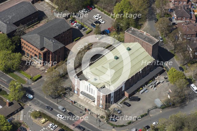 The former Forum Cinema, Palatine Road, Northenden, Manchester, 2021. Creator: Damian Grady.