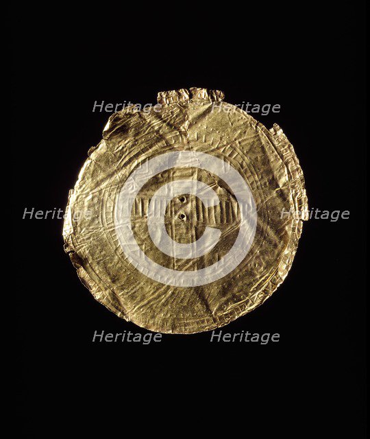 Disc (the Ballyshannon Sun-disc), Early Bronze Age, Beaker Period (Britain),  c 2500BC-2150 BC. Artist: Unknown.