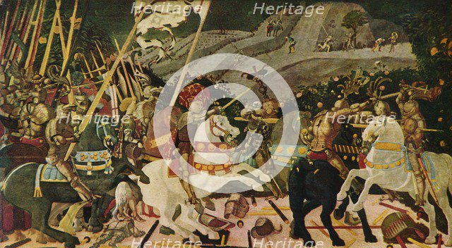 'The Battle of San Romano', c1438, (1909). Artist: Paolo Uccello.