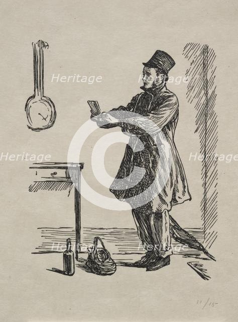 The Other Mrs. Johnson, 1865. Creator: George Louis Palmella Busson Du Maurier (British, 1834-1896).