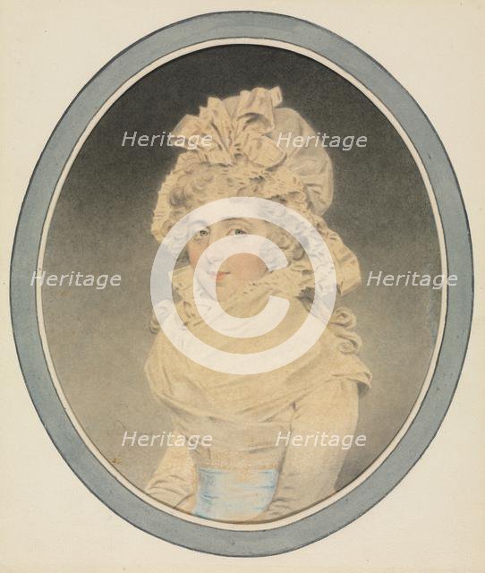 Lady Caroline Wrottesley, 1792. Creator: John Downman (British, 1750-1824).