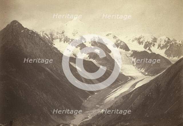 Kartoumski Alps from the crest of the White Berel Mts, 1885. Creator: Unknown.