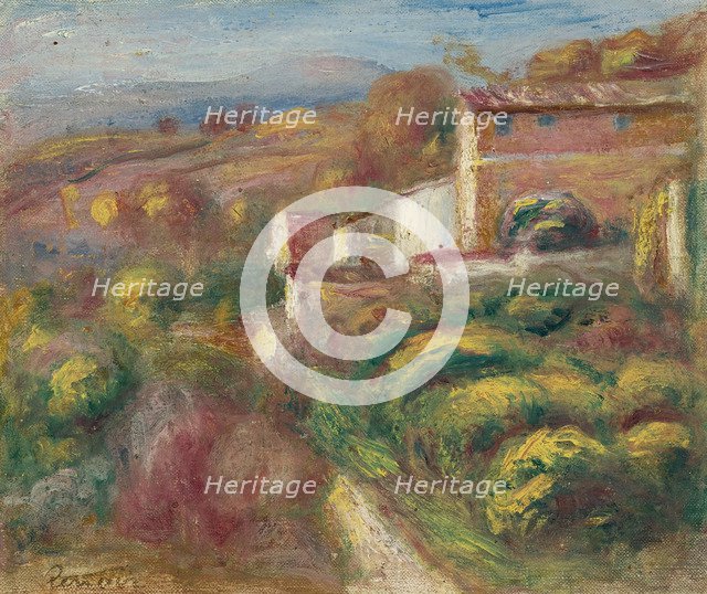 Maison de la Poste. Artist: Renoir, Pierre Auguste (1841-1919)