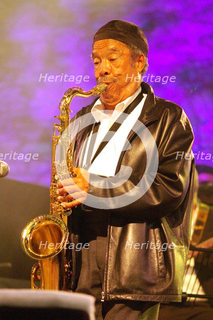 Johnny Griffin, Brecon Jazz Festival, Powys, Wales. Artist: Brian O'Connor
