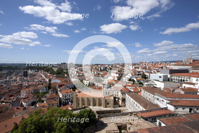 View of the city, Coimbra, Portugal, 2009.  Artist: Samuel Magal