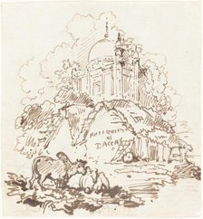 Antiquities of Dacca, 1814/1827. Creator: George Chinnery.