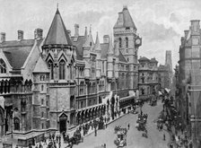 The Royal Courts of Justice, Strand, Westminster, London, 1904. Artist: Unknown