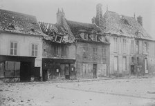 Soissons after bombardment, 1914. Creator: Bain News Service.