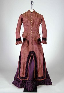 Dress, American, ca. 1883. Creator: Unknown.
