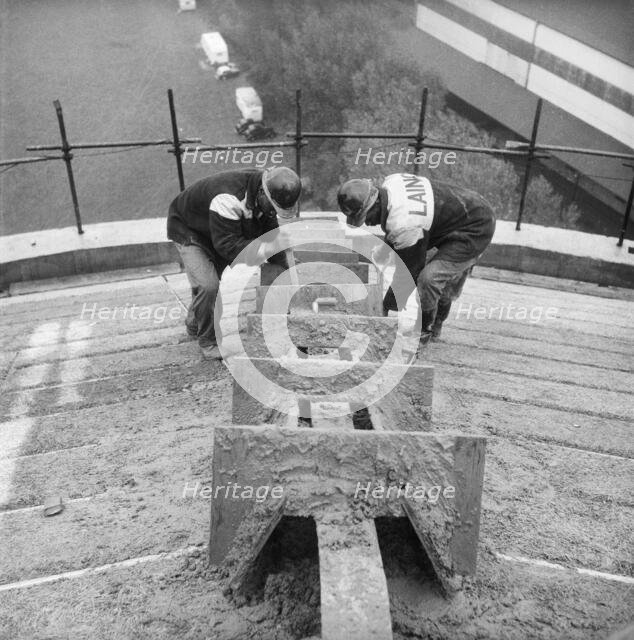 Allscott Sugar Beet Factory, Allscott, Wrockwardine, Telford and Wrekin, 12/07/1961. Creator: John Laing plc.