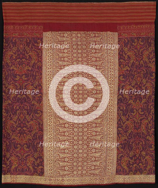 Sarong (sarong limar), Indonesia, 19th century. Creator: Unknown.