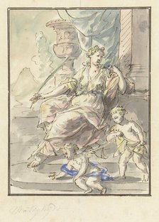 The Temperance, 1677-1755. Creator: Elias van Nijmegen.