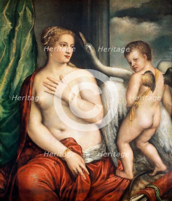Leda and the Swan, Second half of the16th century.