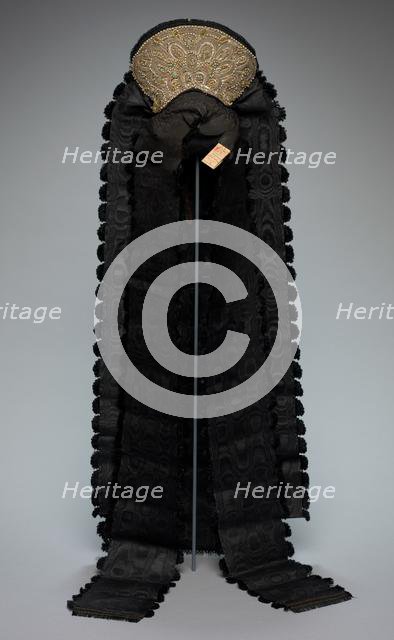 Headdress, 1700s. Creator: Unknown.