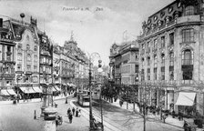 Frankfurt - Buildings and streets. Creator: Unknown.