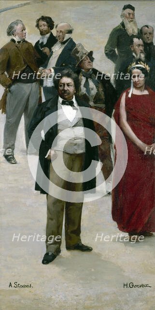 The Panorama of the Century, 1889. Creators: Henri Gervex, Alfred Stevens.