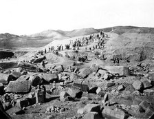 Ruins, Egypt, 1863-1864. Artist: Emmanuel Rouge