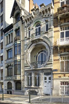 Maison Nelissen, Brussels, Belgium, (1905), c2014-c2017. Artist: Alan John Ainsworth.