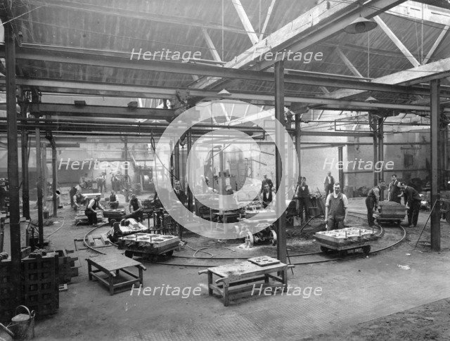Aluminium belt, Wolseley foundry, 1920s. Artist: Unknown