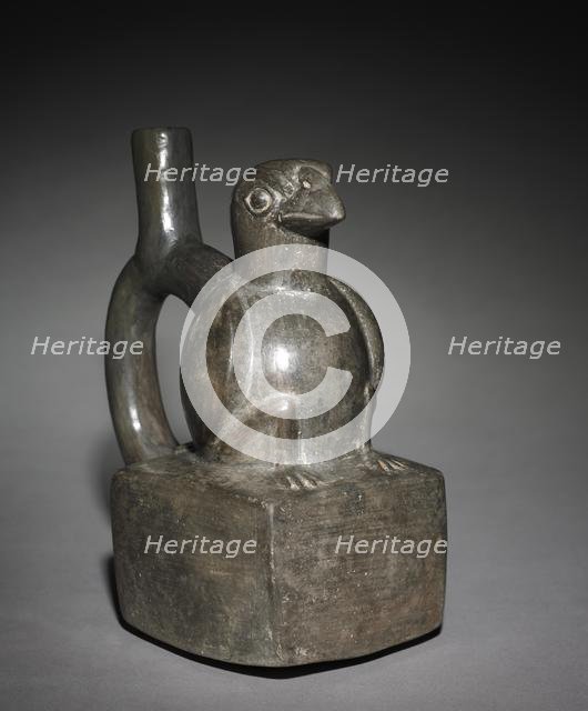 Darkware Vessel, 900-1470. Creator: Unknown.